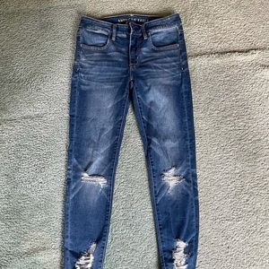 American eagle ae cropped jegging jean 6 long